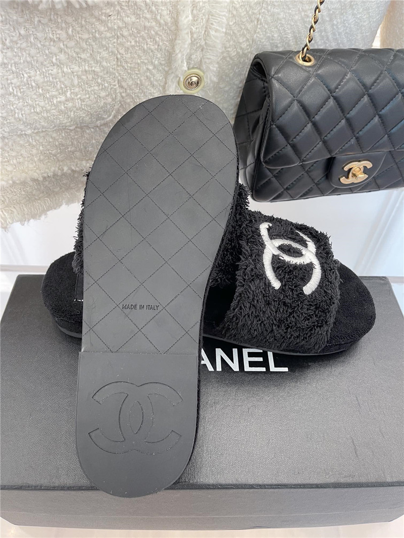 Ch**el flat hemp rope slippers