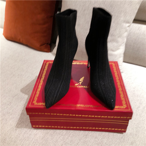 rene caovilla high heel booties