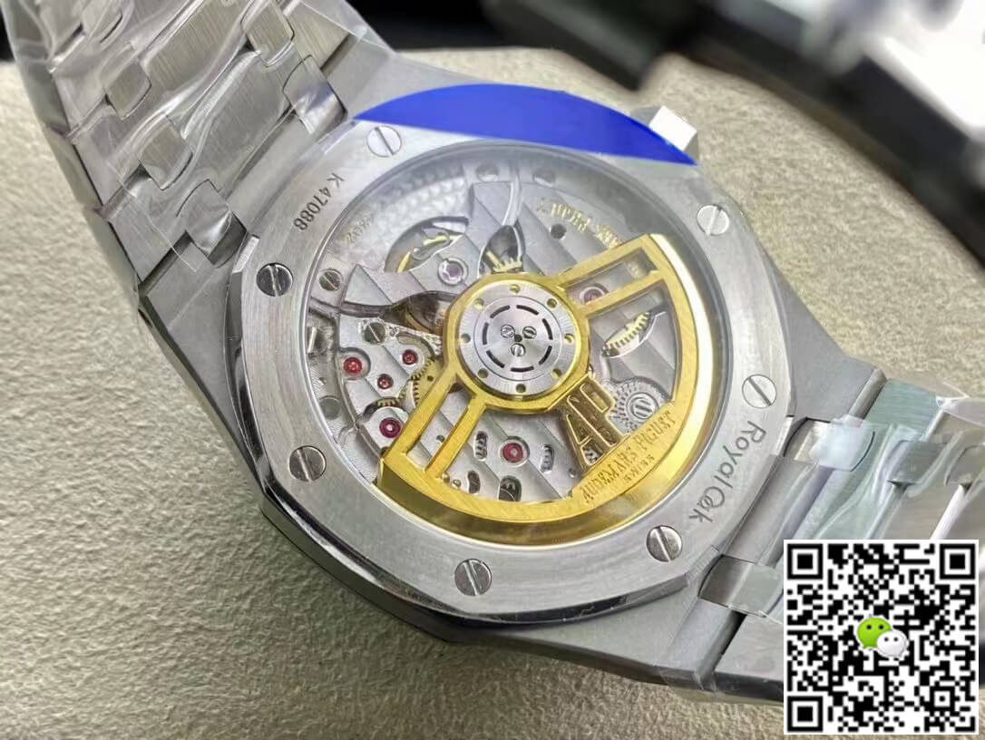 Replica Audemars P1g*et Royal Oak 15500ST.OO.1220ST.03 1:1 Best Edition ZF Factory V2 Version Black Dial