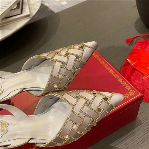 rene caovilla heel sandals