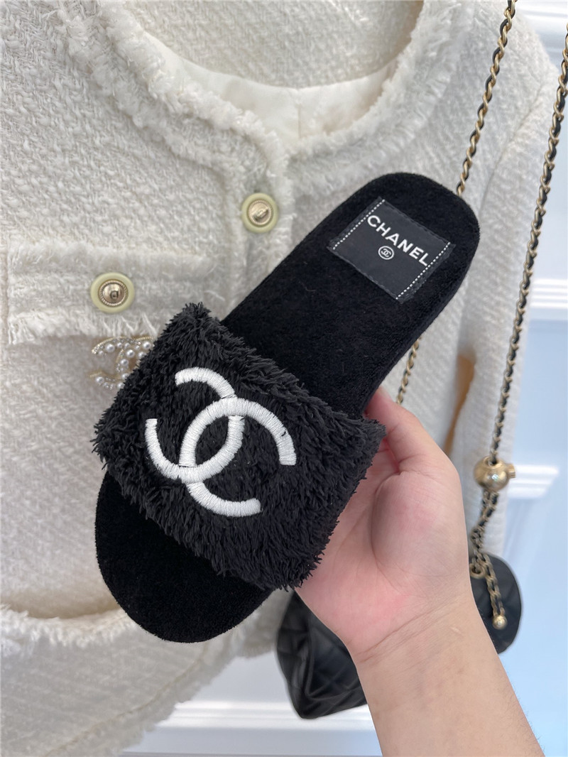 Ch**el flat hemp rope slippers