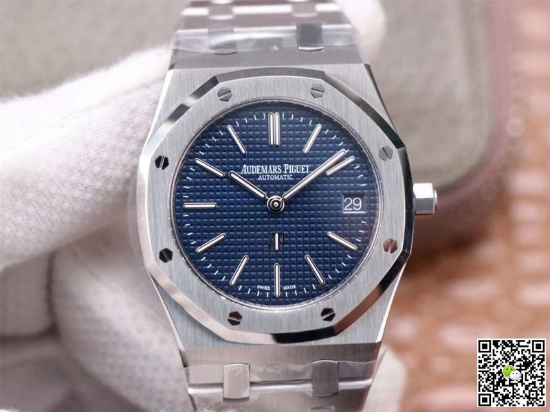 Replica Audemars P1g*et Royal Oak 15202ST.OO.1240ST.01 1:1 Best Edition ZF Factory Blue Dial Swiss ETA2121