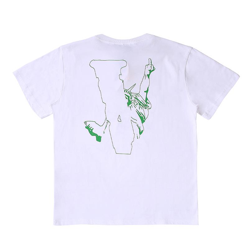 Replica Vlone NYC Pop Up Statue Of Liberty Were Coming Tee