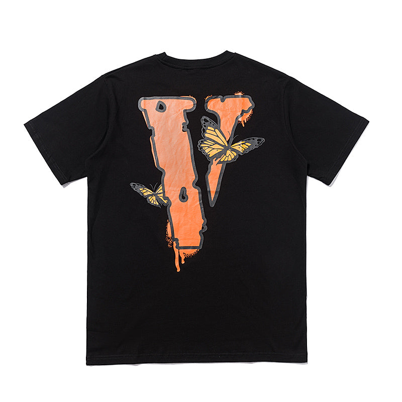 Juice Wrld x Vlone Butterfly T Shirt