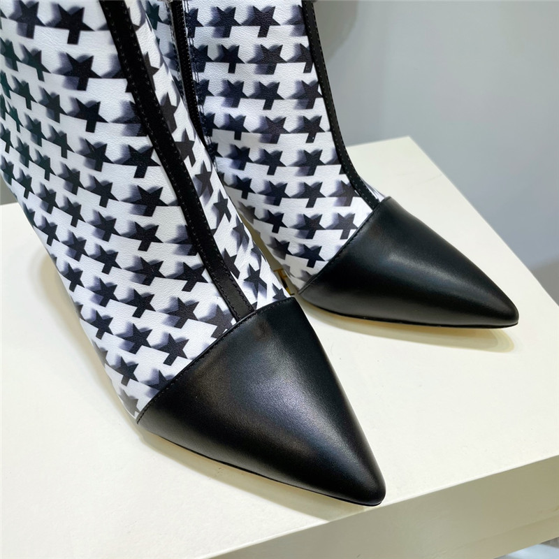 J1m*y Ch00 high heel ankle boots