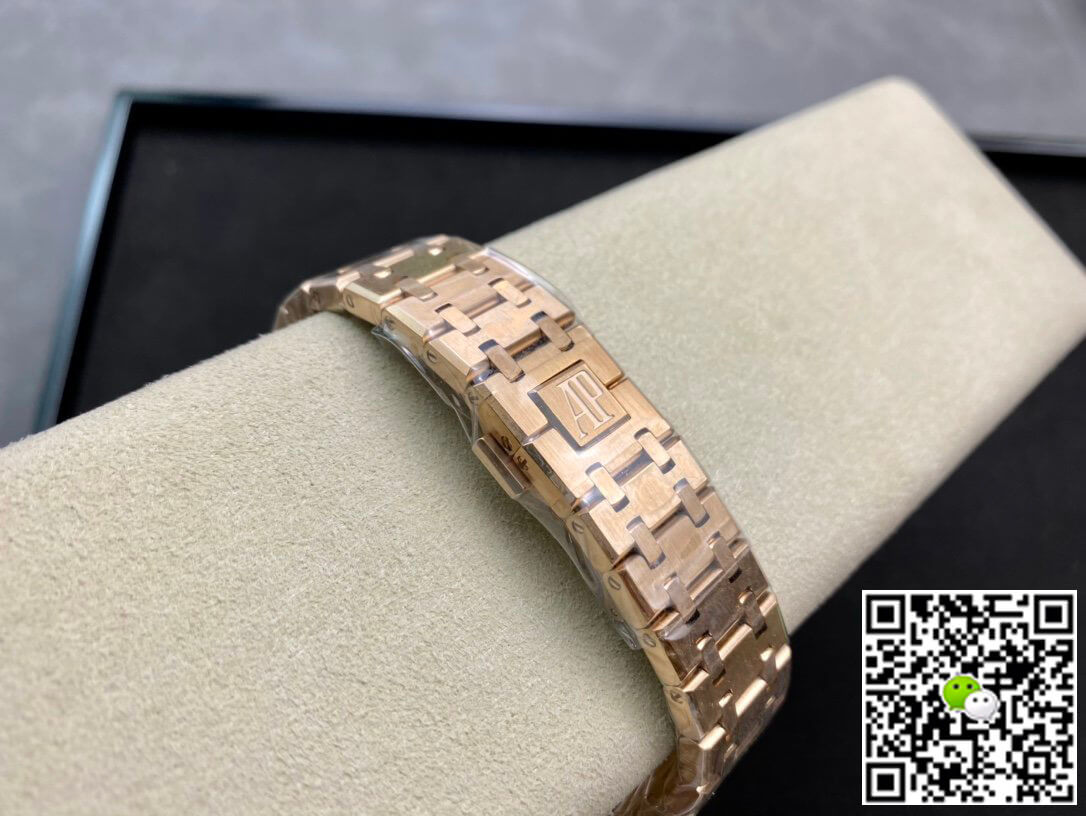 Audemars P1g*et Replica 15400OR.OO.1220OR.01 JF Factory Mechanical Watches 1:1 Best Edition Swiss ETA3120 Rosegold