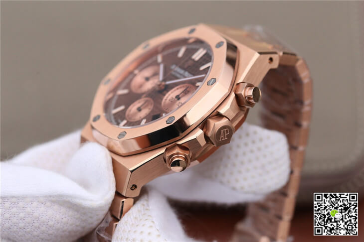 Replica Audemars P1g*et Royal Oak Chronograph 26331OR.OO.1220OR.02 1:1 Best Edition OM Factory Rose Gold