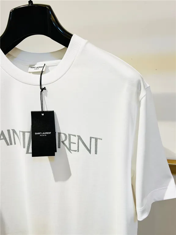 2022fw Sa1nt Lau*nt T Shirt