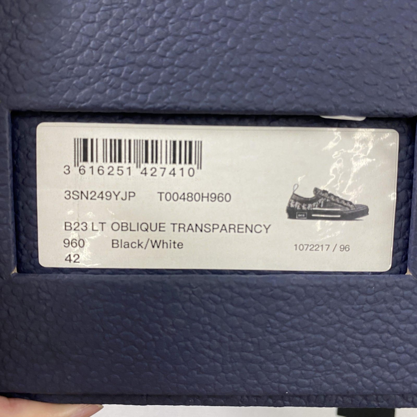 D10r B23 High Top Sneaker 3