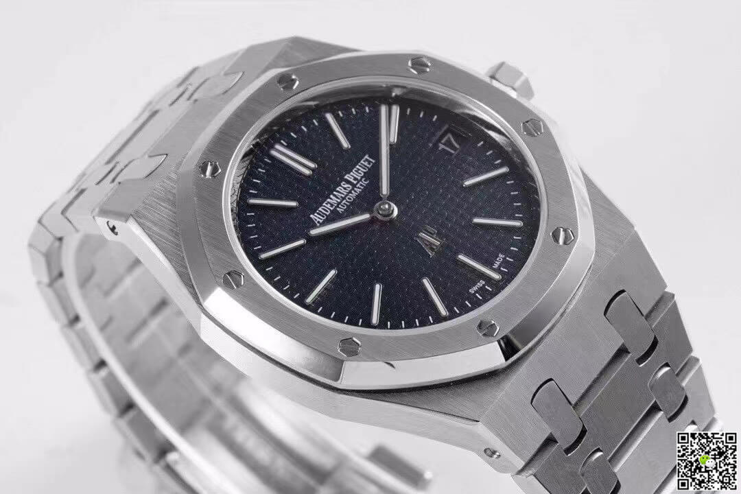 Replica Audemars P1g*et Royal Oak 15202ST.OO.1240ST.01 1:1 Best Edition KZ Factory Blue Dial