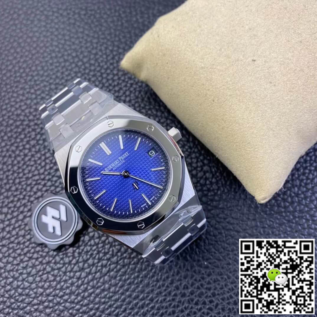 Replica Audemars P1g*et Royal Oak 15202IP.OO.1240IP.01 1:1 Best Edition ZF Factory Smoked Blue Dial