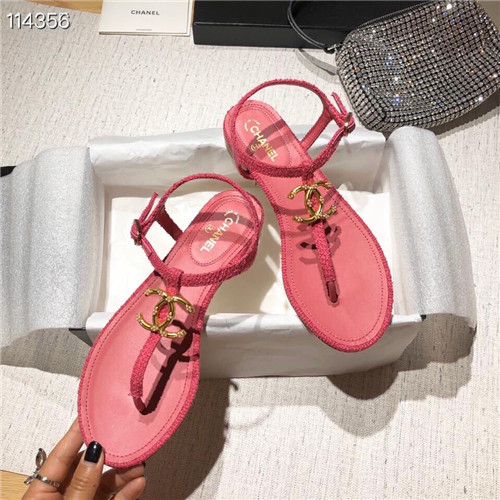 Ch**el flat sandals