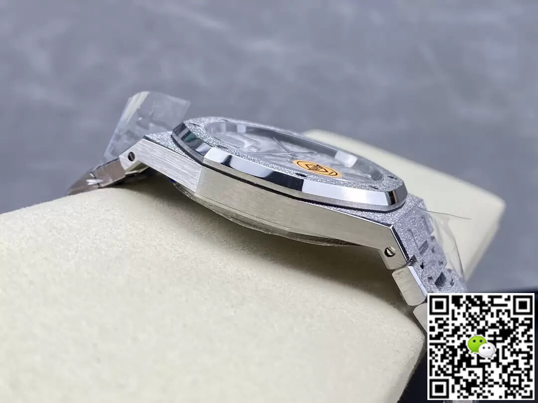 Replica Audemars P1g*et Royal Oak 15410 1:1 Best Edition APS Factory White Dial