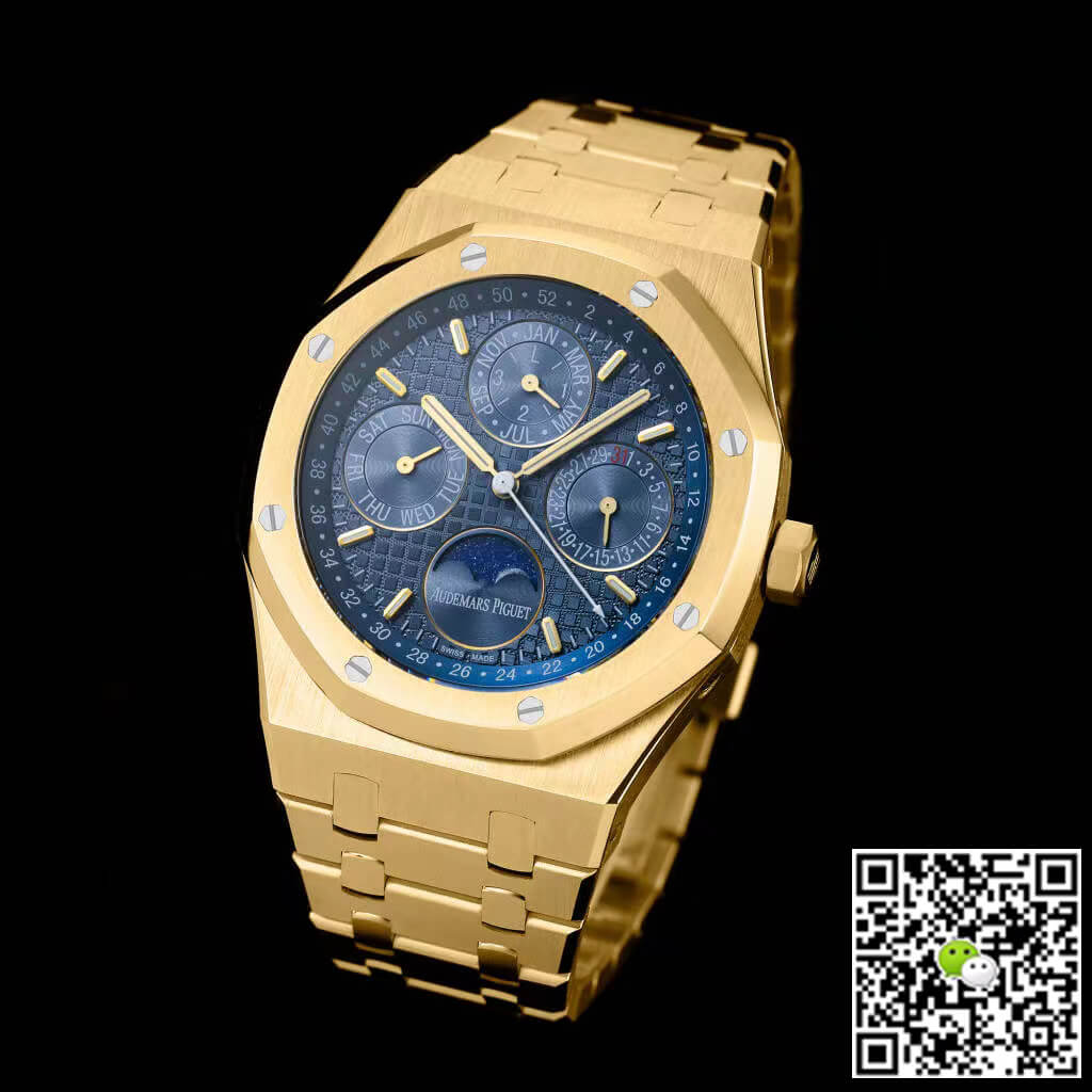 Replica Audemars P1g*et Royal Oak 26574BA.OO.1220BA.01 1:1 Best Edition APS Factory Blue Dial