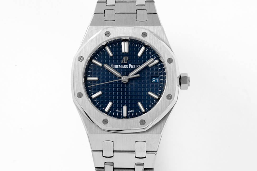 Replica Audemars P1g*et Royal Oak 34MM 1:1 Best Edition 8F Factory Blue Dial