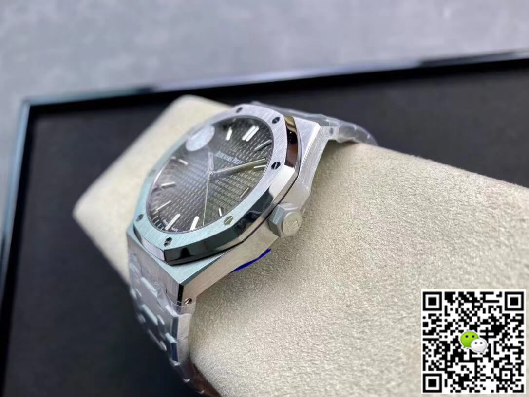 Replica Audemars P1g*et Royal Oak 15500ST.OO.1220ST.02 1:1 Best Edition ZF Factory V2 Version Gray Dial