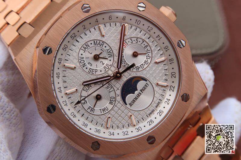 Replica Audemars P1g*et Royal Oak 26574OR.OO.1220OR.01 JF Factory 1:1 Best Edition Swiss ETA5134