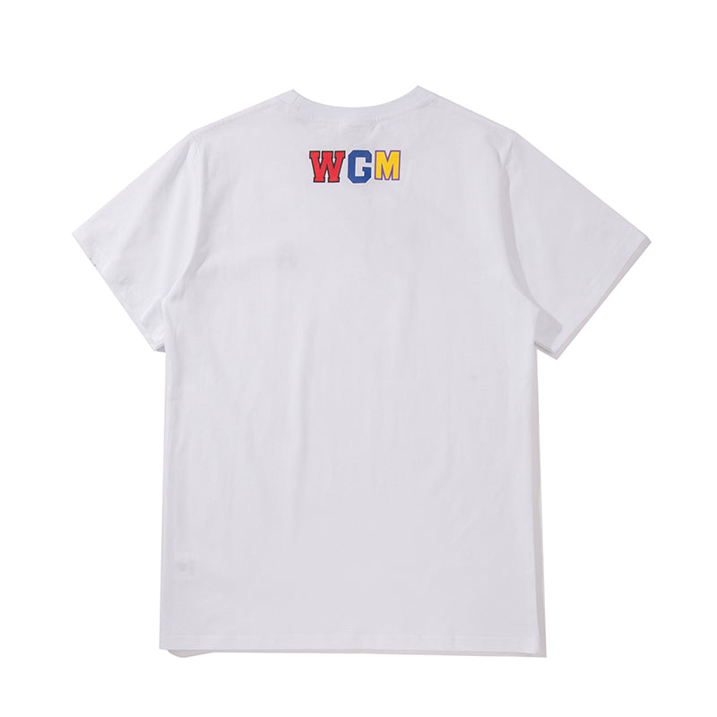 Bape Embroidered Shark Classic Cotton T Shirt 760