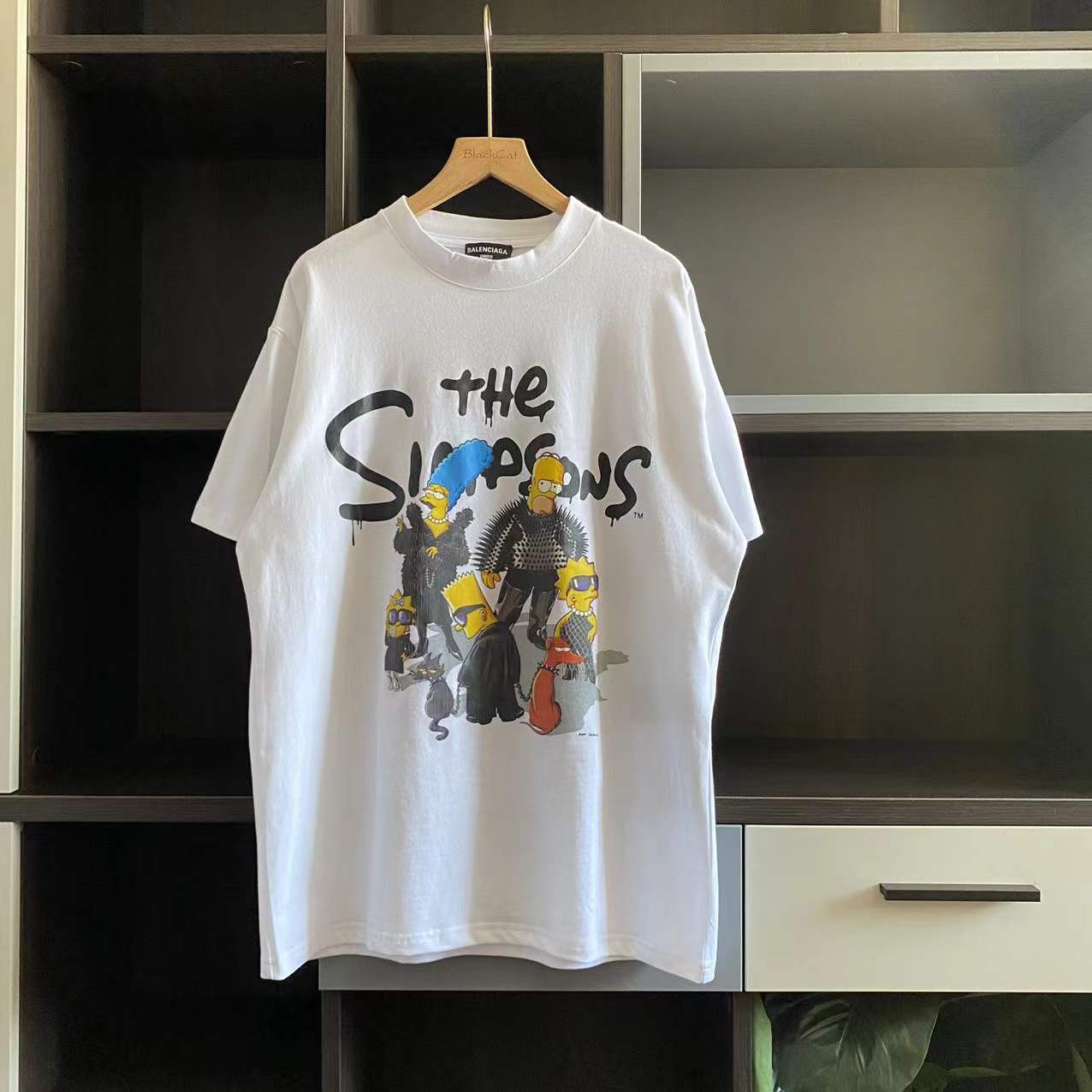 Ba1en*iaga Simpsons T-Shirt