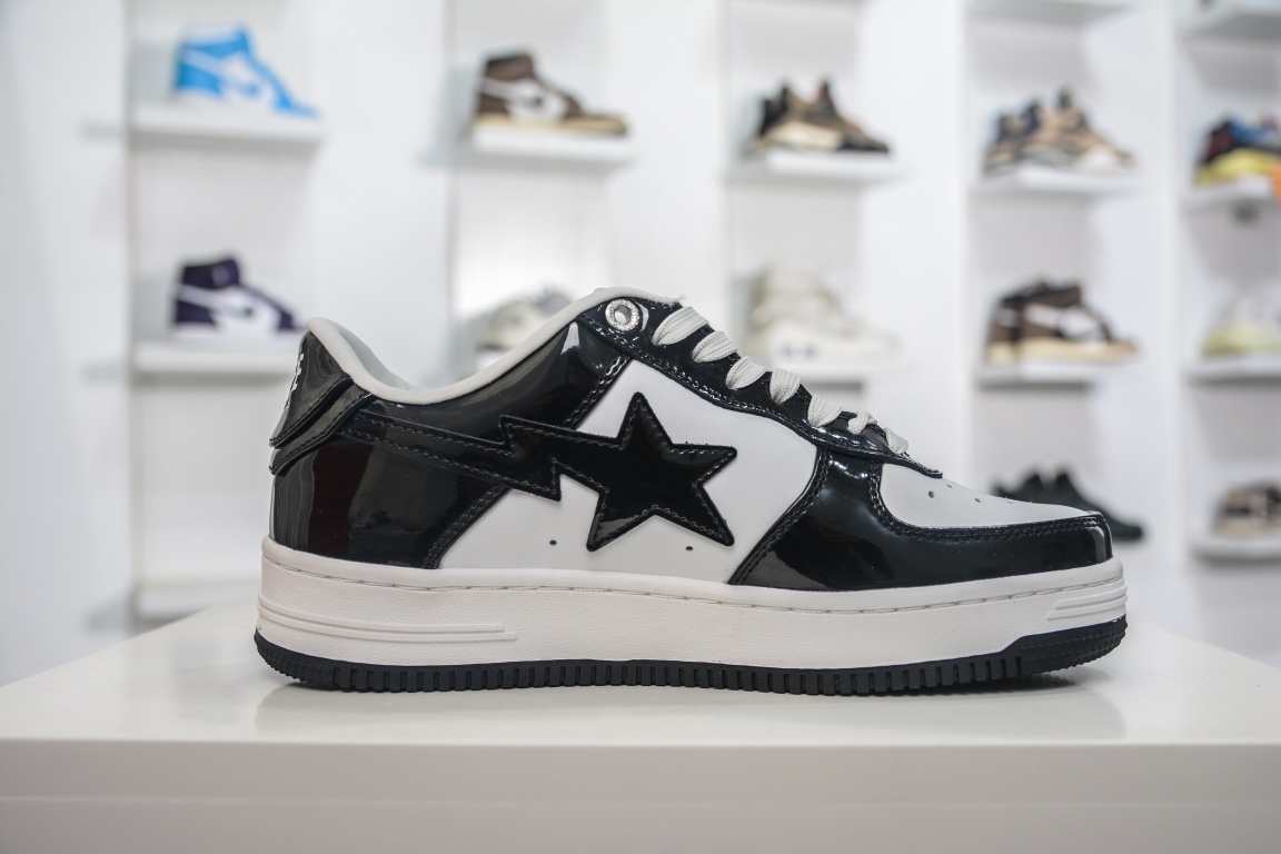 A Bathing Ape Bape Sta Low Black