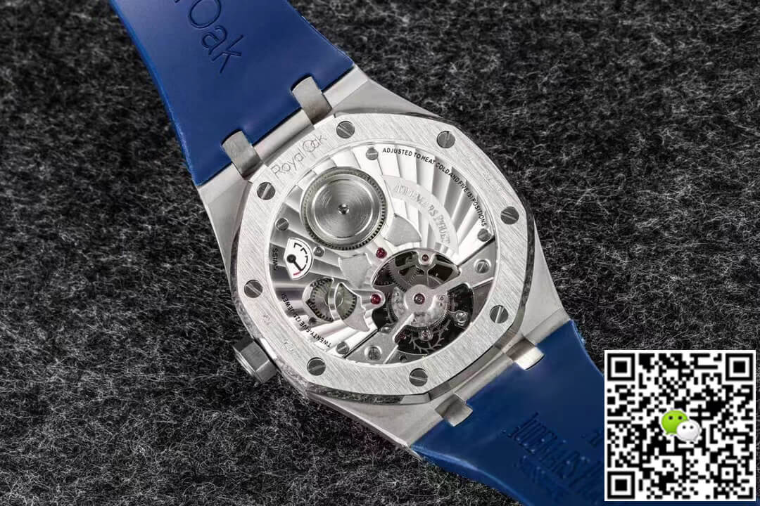 Replica Audemars P1g*et Royal Oak Tourbillon 1:1 Best Edition R8 Factory V3 Blue Strap