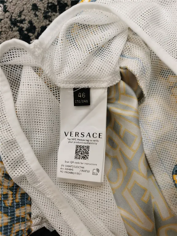 Versace Real Silk Shorts