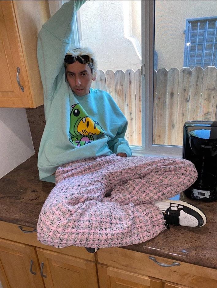 Drew house sweatpants pink