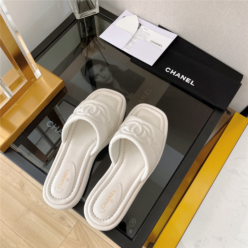 Ch**el flat sandals slippers