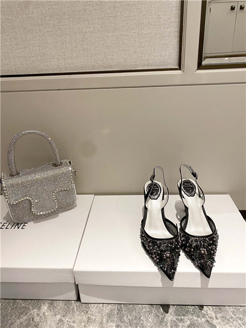 rene caovilla heels sandals