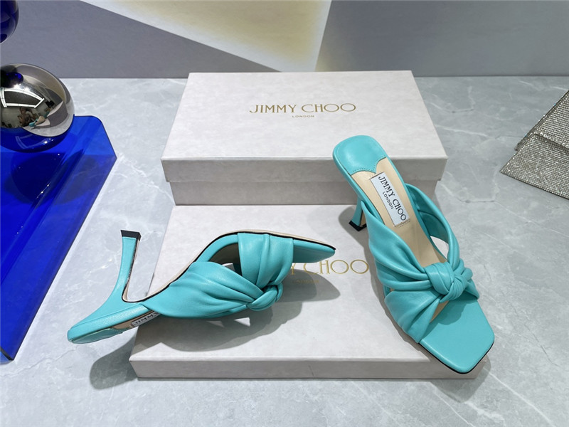 J1m*y Ch00 bow heels dupe square toe bow sandals