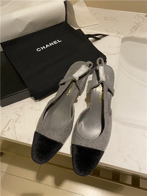 Ch**el Slingback Dupe heels sandals