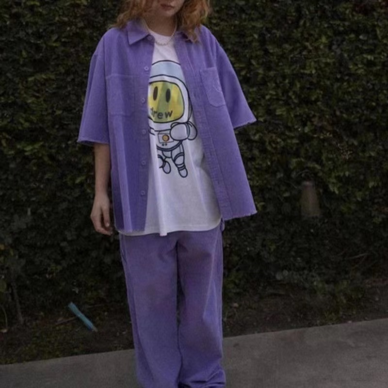 Drew astronaut t-shirt white