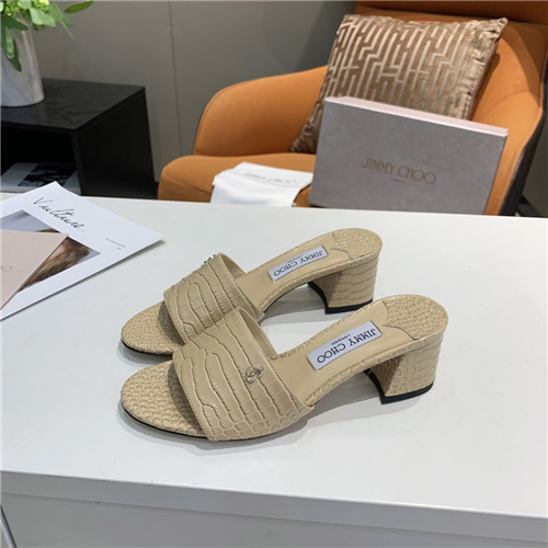 J1m*y Ch00 block heel sandal