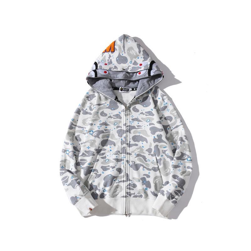 Bape Full Zip Shark Hoodie
