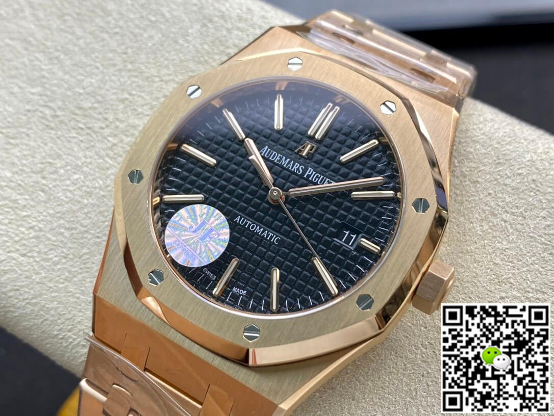 Audemars P1g*et Replica 15400OR.OO.1220OR.01 JF Factory Mechanical Watches 1:1 Best Edition Swiss ETA3120 Rosegold