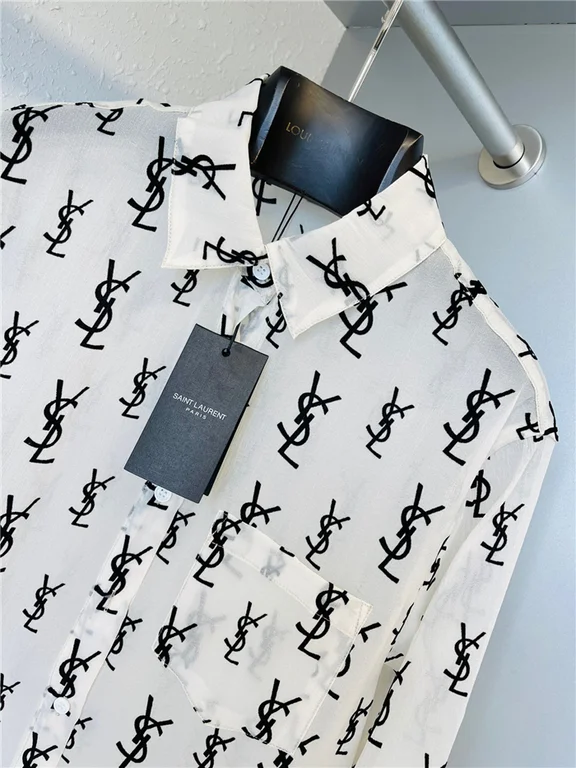 2022ss Sa1nt Lau*nt Shirt