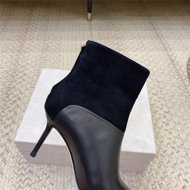 J1m*y Ch00 classic stiletto heeled ankle boots