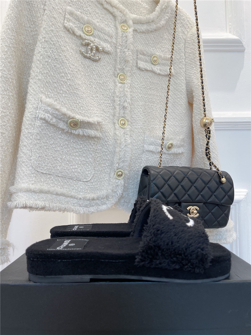 Ch**el flat hemp rope slippers