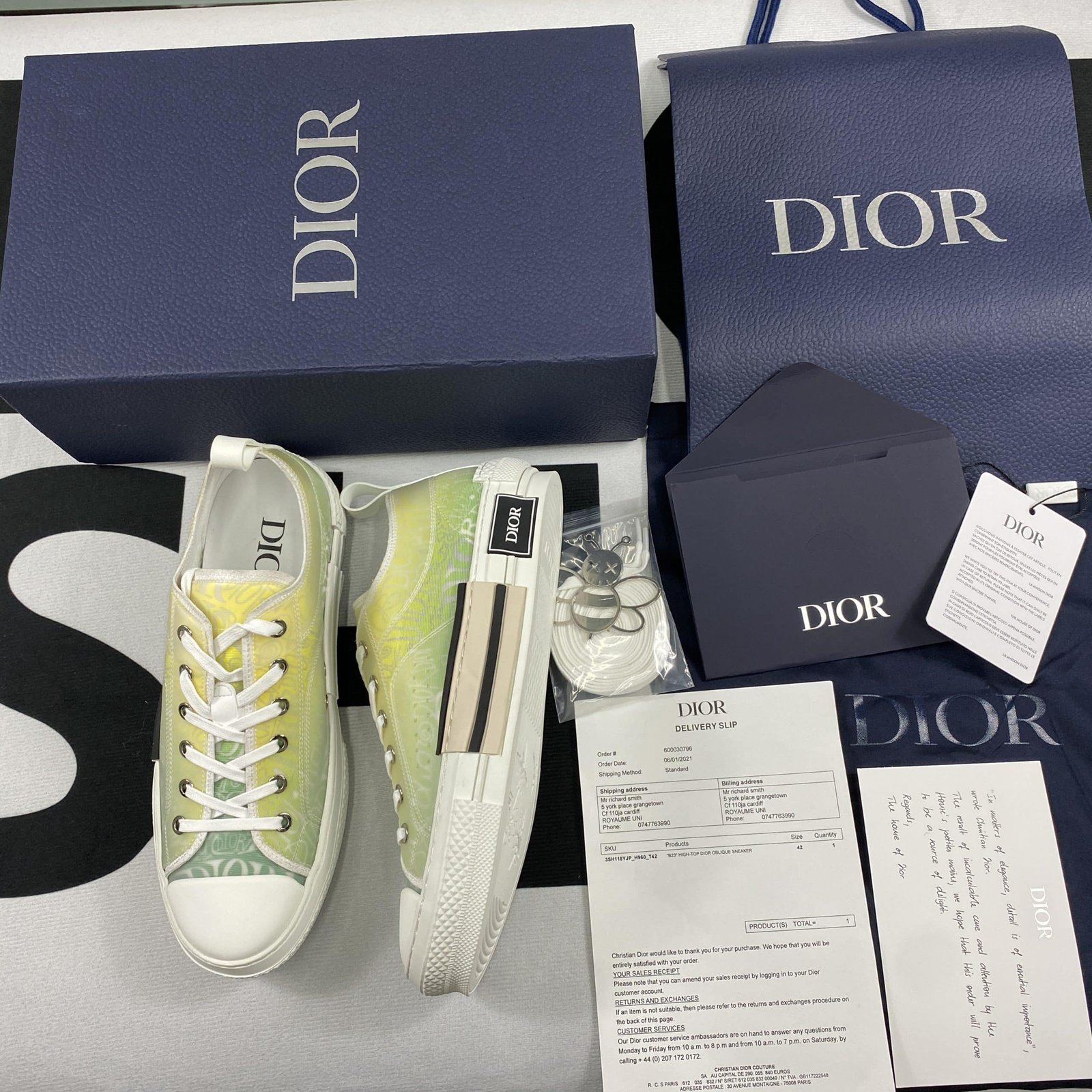 D10r B23 High Top Sneaker 7