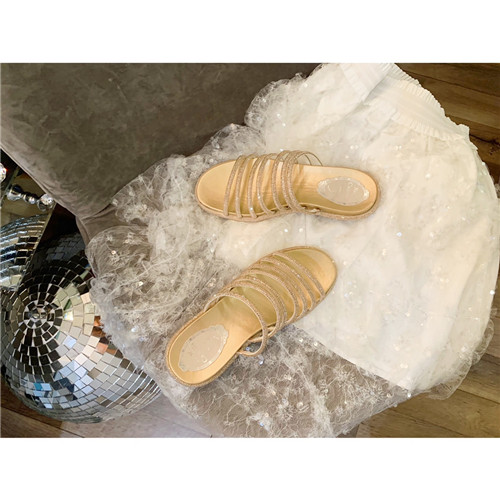 rene caovilla rome slippers sandals