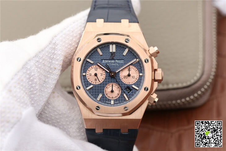 Replica Audemars P1g*et Royal Oak Chronograph 26331OR.OO.D315CR.01 1:1 Best Edition OM Factory Rose Gold