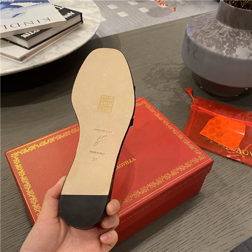 rene caovilla flat slippers