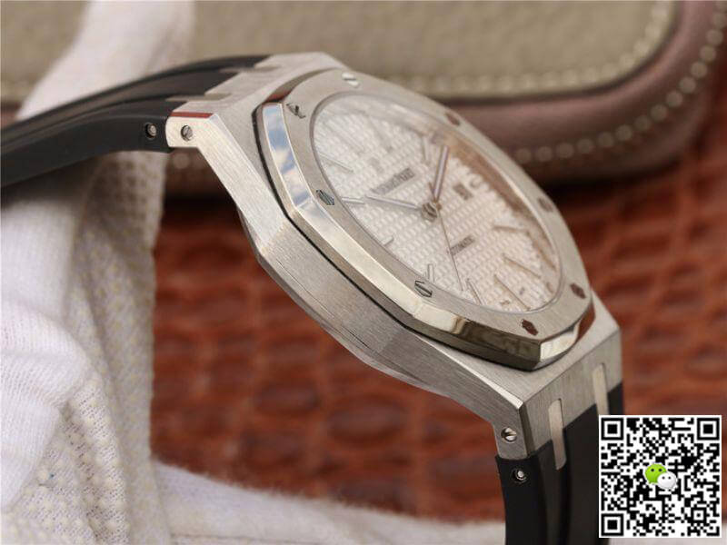 Replica Audemars P1g*et Royal Oak 15400 JF Factory 1:1 Best Edition Swiss ETA3120 White Dial