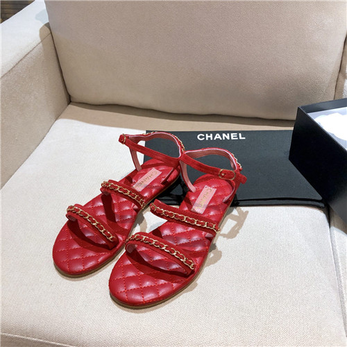 Ch**el flat sandals