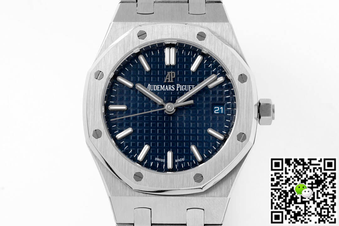 Replica Audemars P1g*et Royal Oak 34MM 1:1 Best Edition 8F Factory Blue Dial