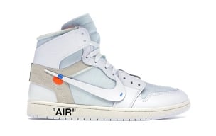 Jordan 1 Retro High Off-White White Extended Size
