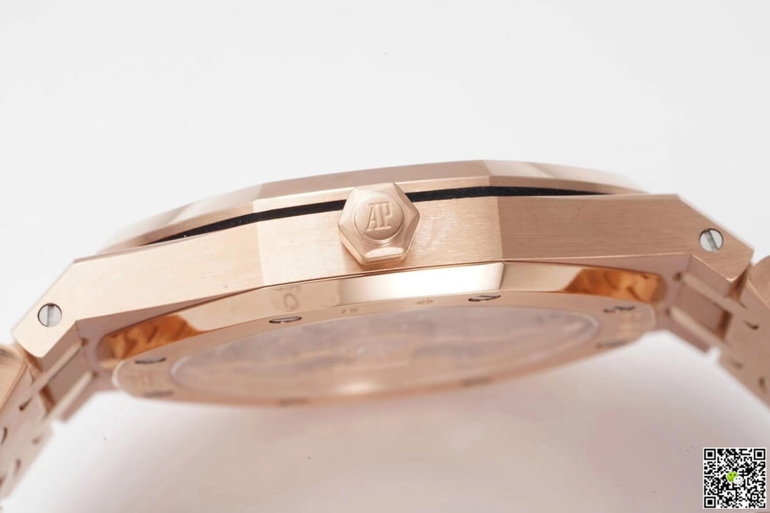 Replica Audemars P1g*et Royal Oak 15202OR.OO.1240OR.01 1:1 Best Edition KZ Factory Rose Gold