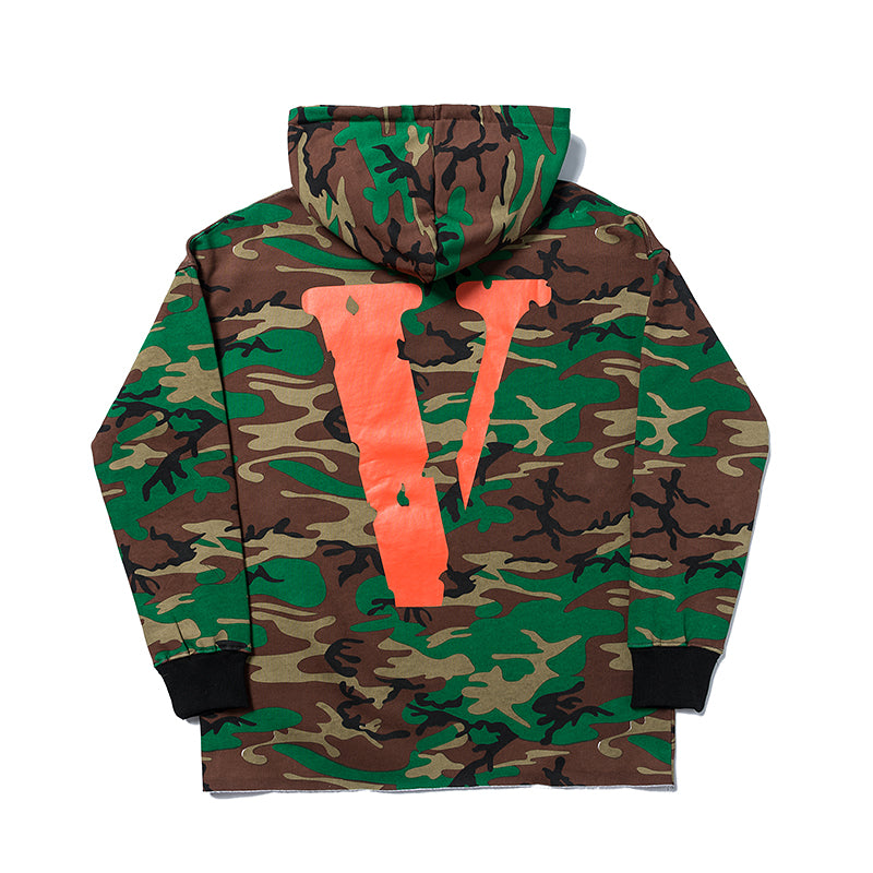 Vlone x Friends Hoodie Camo V Sweatshirt 6807