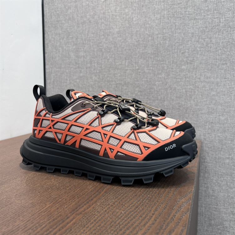 D10r B31 RUNNER SNEAKER BEIGE ORANGE   DO096