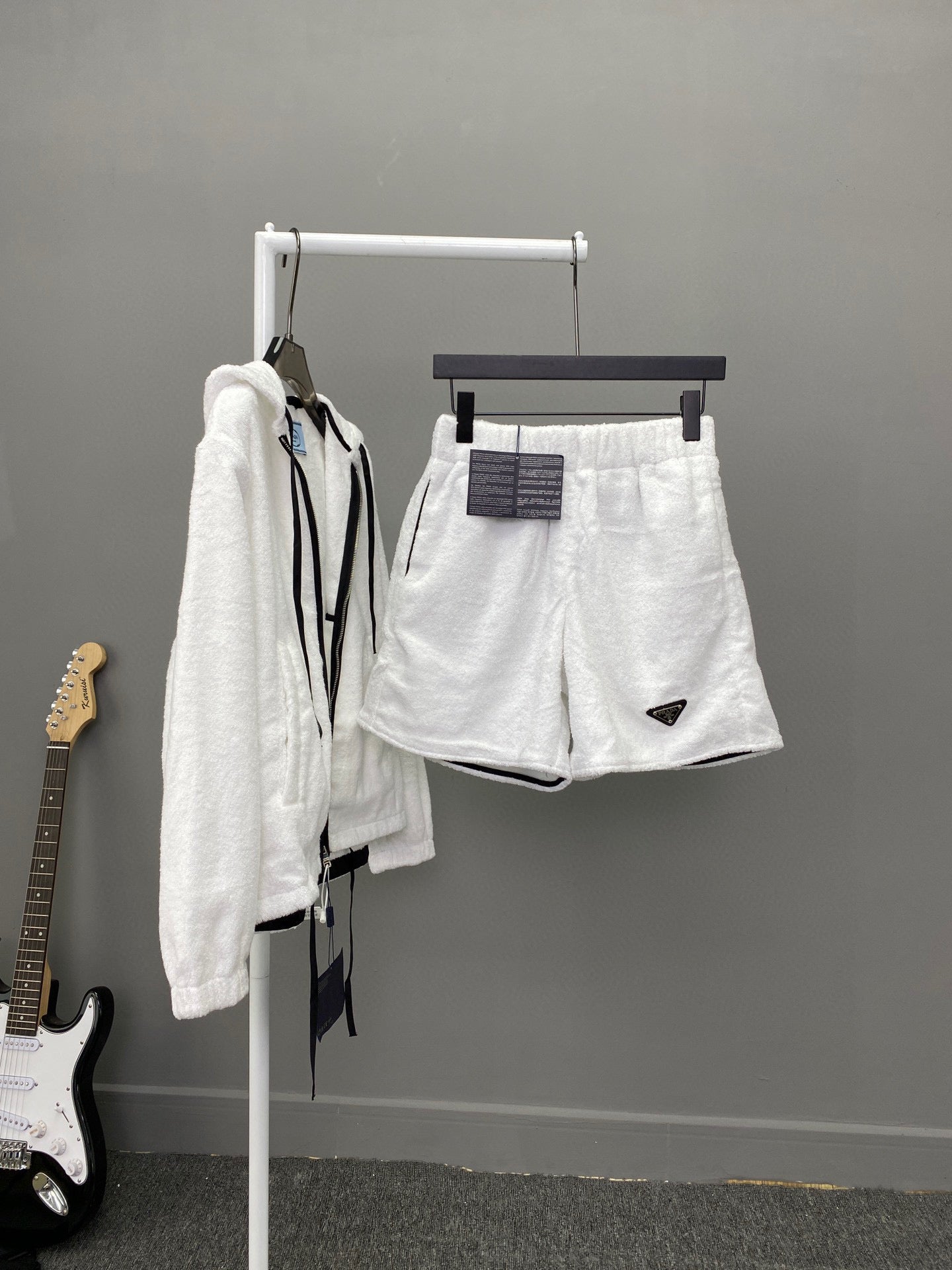 Pra*a Jacket with Shorts